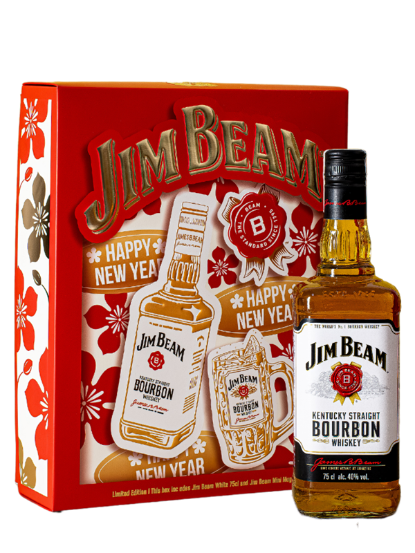 Rượu Jim Beam Bourbon White - Whiskey