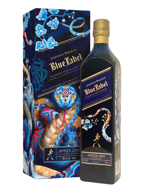 Rượu Johnnie Walker Blue Label Snake x James Jean F25