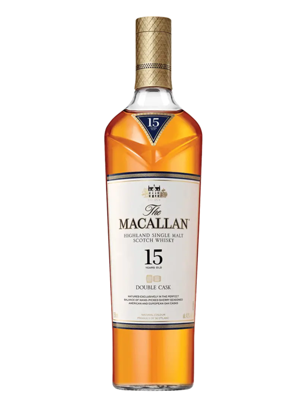 Rượu Macallan 15 Double Cask (New Package) (70cl)