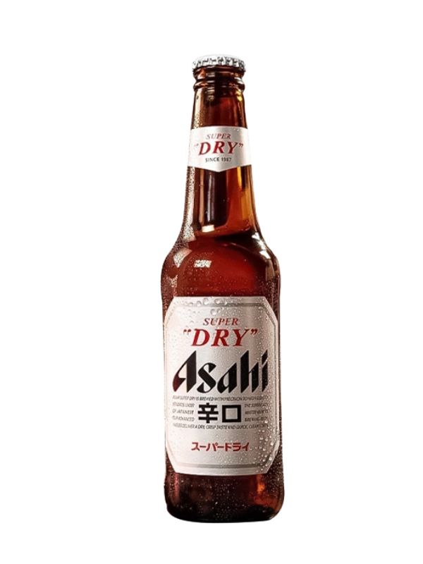 Bia Nhật Asahi Super Dry (24 chai/thùng) (33cl)