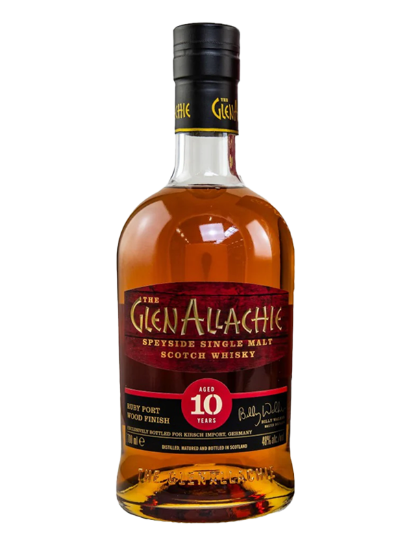 Rượu Glenallachie 10 Ruby Port Wood Finish