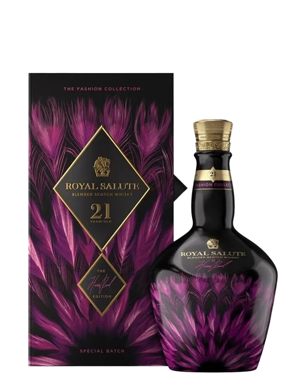 Rượu Royal Salute 21 Harris Reed Edition Pink Flagon (Hồng) (70cl)