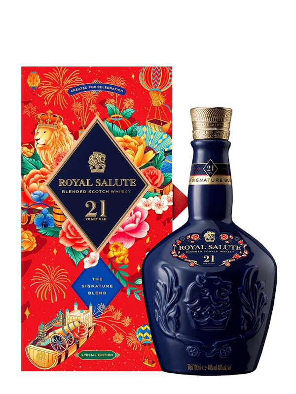 Rượu Royal Salute 21 Red Box CNY (70cl)