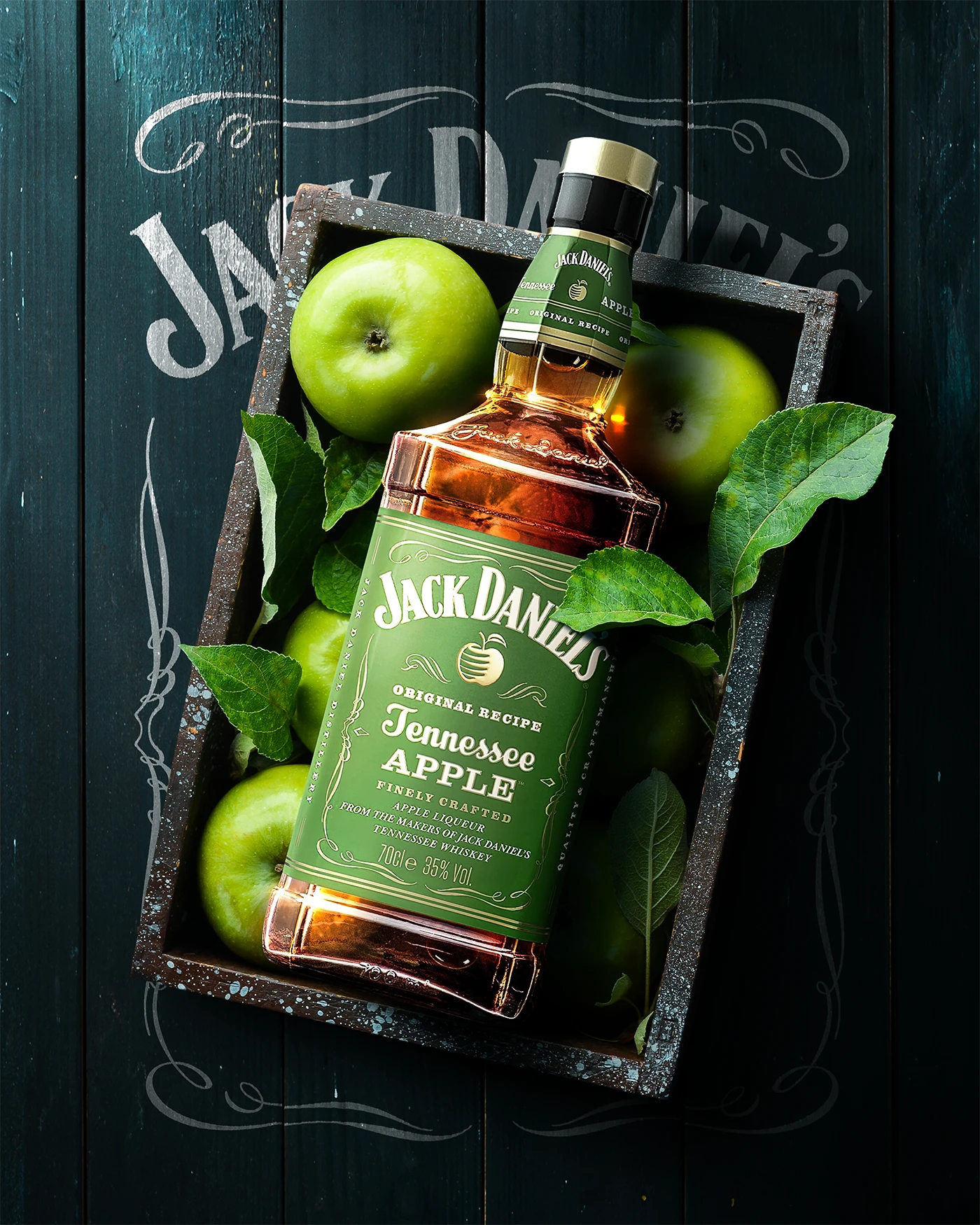 Rượu Whisky Mỹ Jack Daniel's Tennessee Apple 2 Rượu Whisky Mỹ Jack Daniel's Tennessee Apple - Ảnh 2