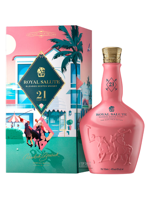 Rượu Chivas Royal Salute 21 Miami Polo Edition (70cl)