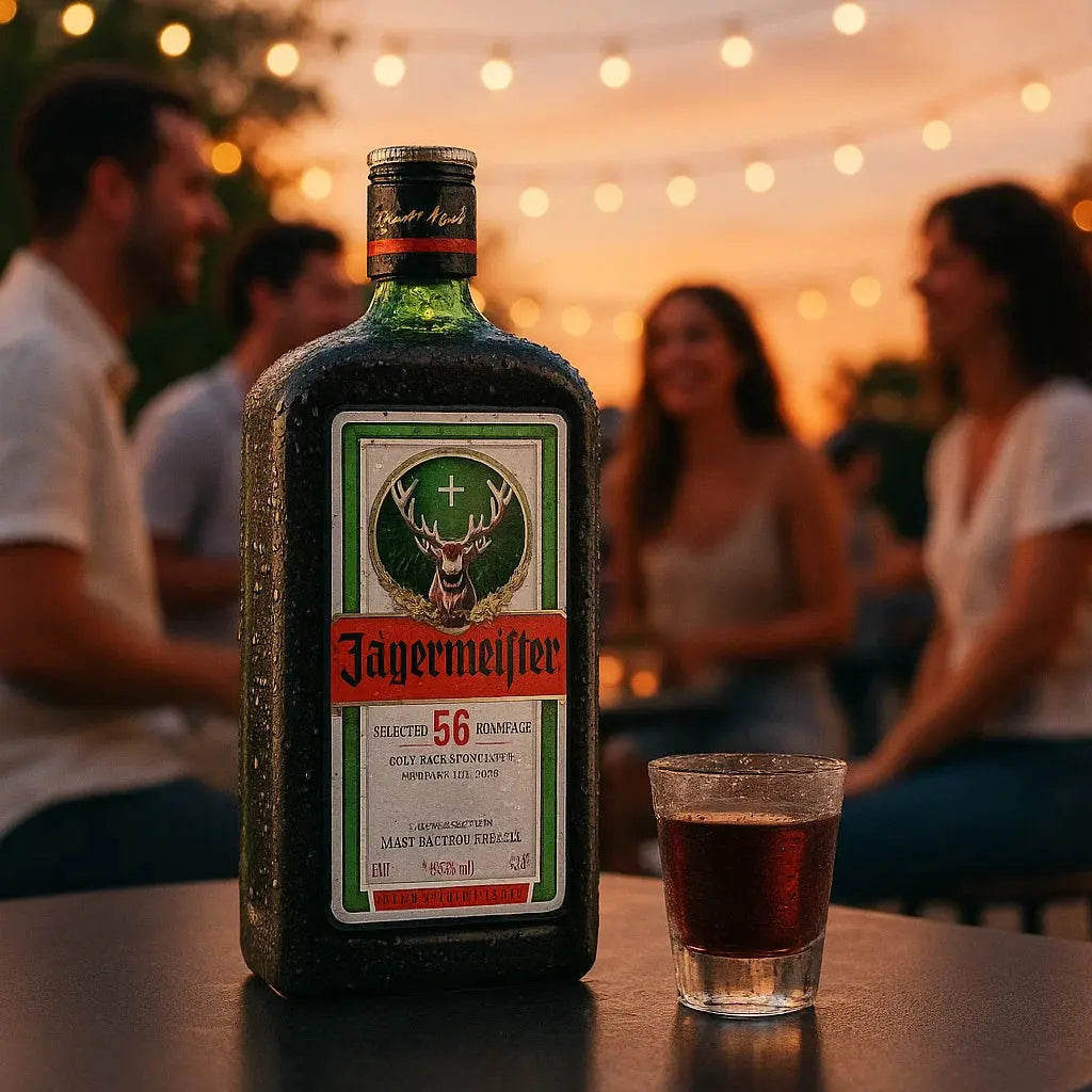 Rượu Liqueur Jagermeister 1000ml 3 Rượu Liqueur Jagermeister 1000ml - Ảnh 3
