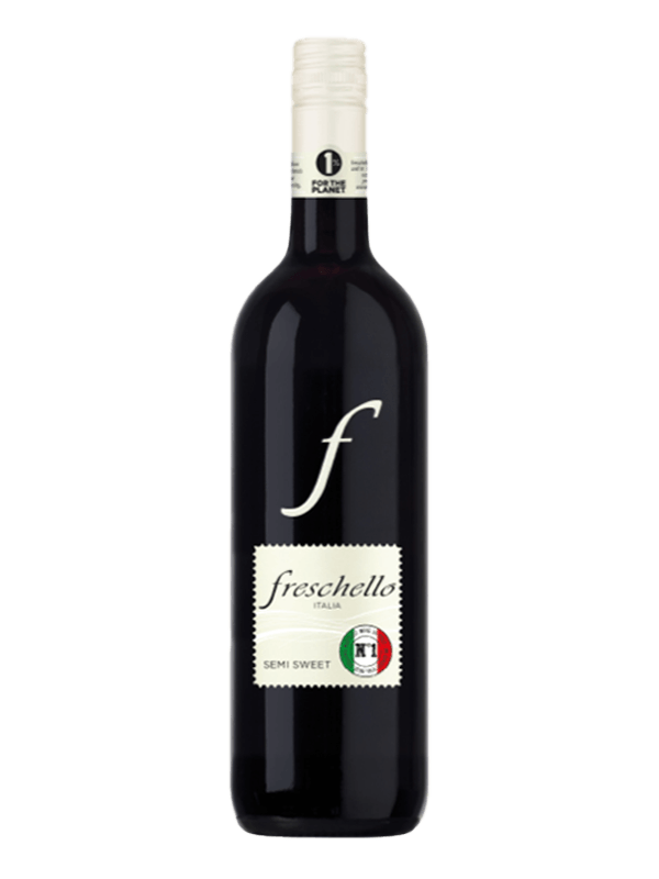 ruou vang y freschello rosso semi sweet
