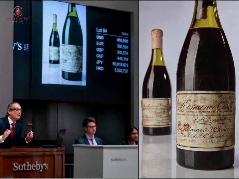 Top 7 Chai rượu vang Pháp đắt nhất thế giới & Giá bán mới nhất 2026 1 domaine-de-la-romanee-conti-1945