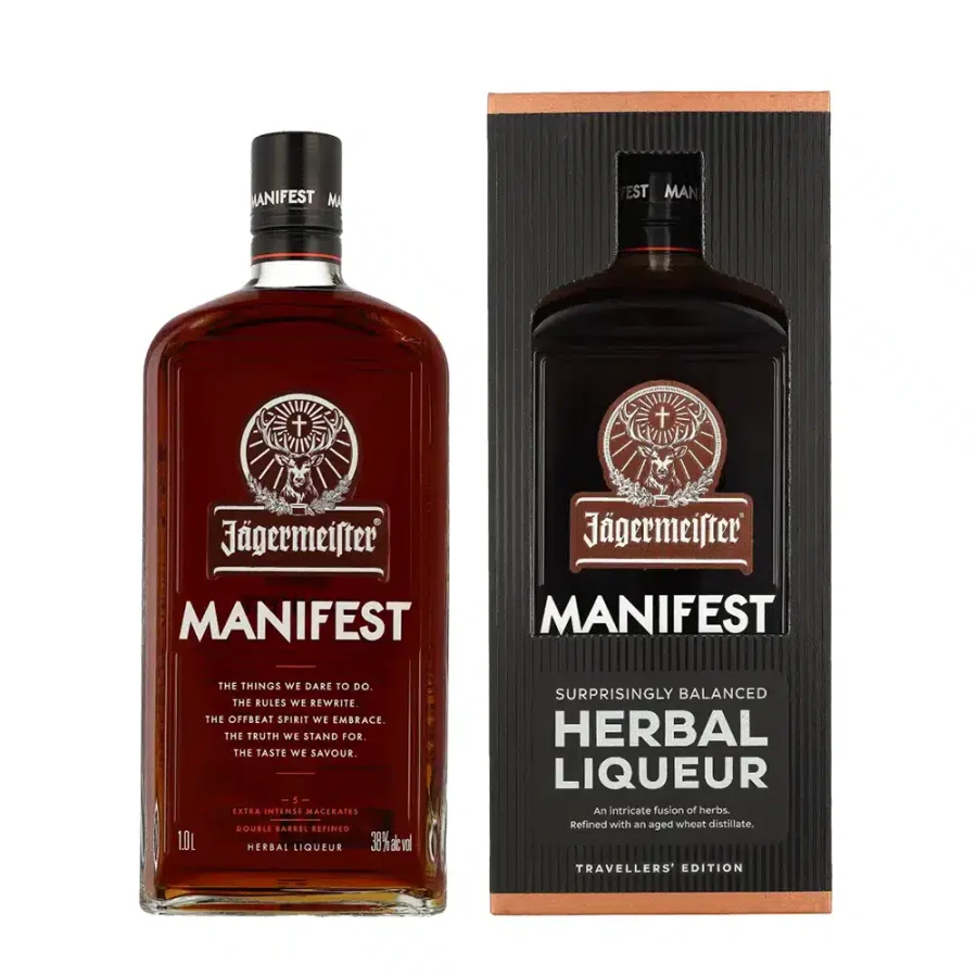 Rượu Liqueur Jagermeister Manifest