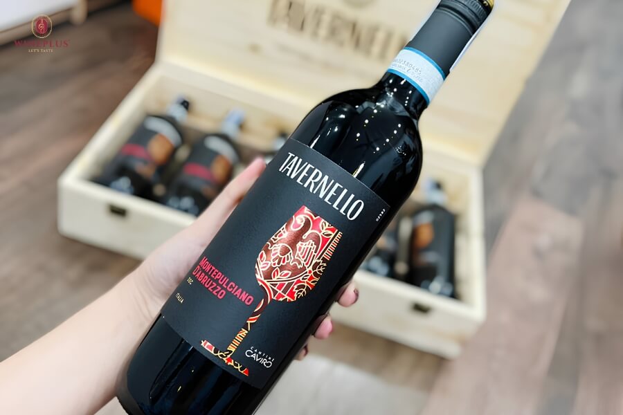 Rượu vang nấu ăn: Nguyên tắc, Công dụng & TOP 6+ dòng vang nổi bật 5 ruou-vang-y-tavernello-montepulciano-d’abruzzo