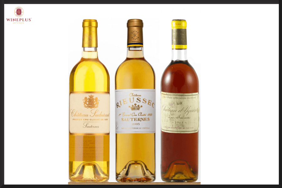 Các loại rượu vang ngọt: Phân loại & TOP 9 dòng NHẤT ĐỊNH nên thử 4 vang-ngot-sauternes